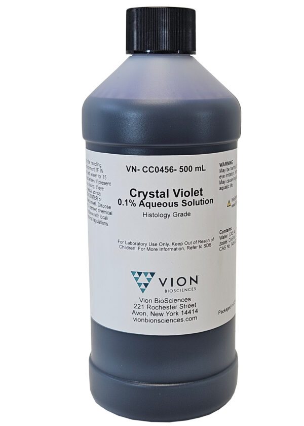 CRYSTAL VIOLET, 0.1% AQ, 500ML