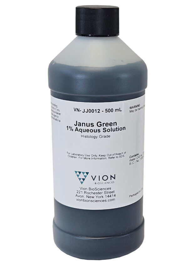 JANUS GREEN, 1% AQ, 500 ML