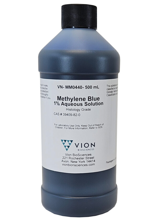 METHYLENE BLUE, 1% AQ, 500ML
